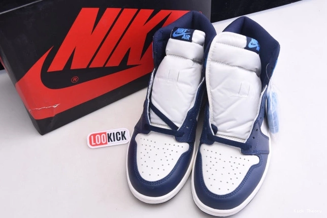 Kick Theory Air Obsidian Retro Jordan 1 OG 555088-140 High 0729